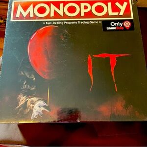 IT Monopoly GameStop Exclusive Sealed BRAND NEW Board Game USA